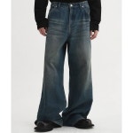 디앤에스알 DNSR 플리츠 데님 팬츠 블루 1184717 : 최고셋