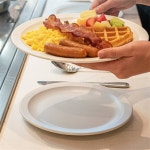 써니 뷔페접시 병원식기 한식뷔페접시 병원용식기 : 퍼플써니