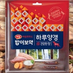 하림펫푸드밥이보약 패션 파우치 수납 파우치 강아지 하루양갱 파우치 건강한 장 1개 224g : 인스라이딩