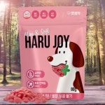 펫생각 건강한 간식 닭고기 져키 하루조이 미니말랑 달콤 딸기 노즈워크 강아지 간식 칭찬 보상 교육 훈련용 대용량 간식 딸기맛 1개 80g... 