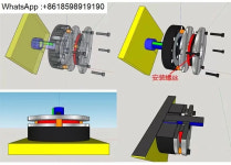 DLYH8 시리즈 분실 전자기 브레이크 DC24V 전원 차단 별도 지점 : 칠원통상