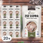 더독 코스메틱 파우치 비치 파우치 반려동물 건강 보양식 파우치 오리백숙 20개 100g : 인스라이딩