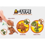 리보소샵 공룡학습 포켓 공룡모형 공룡완구 다이노 씽크토이 3종 460581 랜덤1개 : 리보소샵