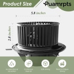 700218 AC 히터 블로어 모터 BMW 차량과 호환 128i 135i 323i 325xi 328i 328xi 335d 335i xDrive M3 X1 X3 Z4 저항 없음 : 라이트마켓99