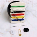 수선도구 반짇고리세트 휴대용 실 바늘 수선 반짇고리 바느질 세트 실바늘세트 : 럭키브릿지몰