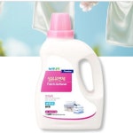 천연유래성분 섬유 유연제 1950ml 고농축 플로럴향 린스 실내 건조 정전기 방지 세제 드럼겸용 2P : On-pick