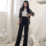 (올핀)여성 슬랙스 바지 URD-147 기본 일자 정장 : 올핀핫