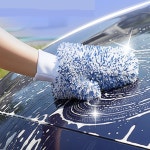 와이옐로 극세사 장갑형 세차 워시미트 장갑형 워시미트 : 와이옐로우