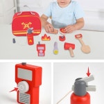 어린이집원목교구 소방관역할놀이 체험가방 다자녀 : 아르센힐