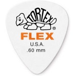 짐 던롭 토렉스 플렉스 스탠다드 픽 .60MM - 12개 묶음 : 피어트웬티파이브