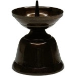 달마 화립 황동제 색상 있음 소 양초 꽂이 불구품 불단 불구 촛대 j1543 DH5051821 色付小 : 슈얼리몰