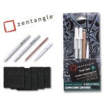 패턴 문구 반점 사쿠라 겔리롤 +찰필 젠 탱글 B세트 아트 젠탱글 : 오노모몰