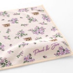 폴앤조 마이크로파이버 안경닦이 손수건 누네트와 작은꽃 아이보리 25cm 000288-0001-03 : 윈윈재팬