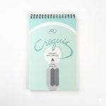 아트앤디자인 전문용 고급 크로키북 a6 105g 상철 스프링 스케치북 연습장 미술용품 드로잉노트 : 기리마켓K