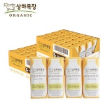 상하목장 유기농 바나나우유 125ml 48팩 : 주식회사 부케