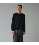 골드 슈퍼 140s 세탁 가능한 울 래글런 크루넥 셔츠 25B-GL69413 : 파인바이브