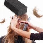 미용실 스폰지 이발 블록 남성 두피 정리 이발소 재료 커트 : 그레이스투투