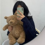 브라우니 곰돌이 곰 인형 댕청한 베어 못생긴 애착 하찮은 큐트 캐릭터 아기자기 구리재질 구 : 덴마크시골언니