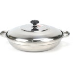 [대천] 식당용 스텐 양수 전골냄비 왕대 6호 뚜껑포함 : 대천