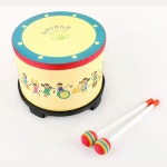 어린이집음악 연주악기 울림통 중간북 스틱2 문센 IQ : 아르센힐