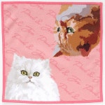 폴앤조 마이크로파이버 안경닦이 손수건 누네트와 집시 핑크 25cm 000288-0002-01 : 윈윈재팬