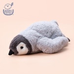 캐릭터 지퍼 펭귄 파우치 고등학생 학생용 인형 다용도 펭귄 P-6952 H14 x W29 x D41cm : 로벤플로우