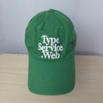 프리 / 타입서비스 웹 캡 그린 볼캡 모자 : 또우또우 INVENTORY