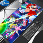 피치 로젤리나 pc방 게임방 장 매트 패드 굿즈 90x40cm 마우스 M-Mario Anime 게임 태블릿용으로 특별히 설계됨 Varmilo 키보 : 사츠마고릴라