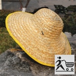 농장 작업 낚시 밀짚모자 여름 농사 특대 농부모자 : 목화솜친구