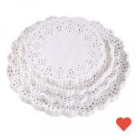 파티용품 도일리 페이퍼 선물포장 컵받침 : 누리스토어228