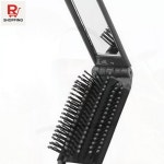 휴대용 손거울 원형 사각 양면 접이식 미니 화장거울 엔틱 자개 나전칠기(1+1옵션 주문수량의 2배수량 배송) : 지동리