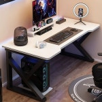 조립식 컴퓨터 책상 인테리어 우드 원룸 빈티지 사각 소형 : 키드닝