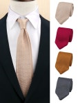 남성 넥타이 남성용 니트 타이 솔리드 포인티드 슬림 컬러풀 넥 팁 내로우 신상 그라바츠 패션 : 정직마켓H