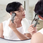 셀프 바리깡 아기 유아 이발기 수염 잔털 옆머리 구렛나루 클리퍼 삭발 머리깍는기계 프로 : 루네온