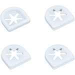 3341SR 새 모이통 교체용 포트 Ferky Pet Humming 교체 부품4 PCS White과 호환 가능 : 플로랩샵