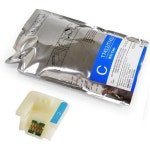 1000밀리리터 T7411 T7414 T741X 잉크팩 염료 승화 호환 프린터 용품 SureColor F6280 F7080 F7180 F7280 F9280 F9380 F Black... 