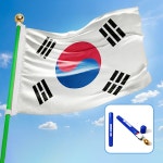 [동영] 가정용 태극기 플라스틱케이스 세트 (60x90) : 알파본사직영몰