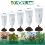 화분에 지퍼가 달린 겨울 바람 보호사용 정원부자재 간편한 이 폴리대형 및 커버동결 : 에스유20