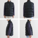 프레드 페리 남성용 나일론 중간 패딩 베스트 J4566 : 빔리