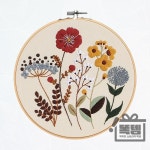 취미미술 식물 감성 DIY 자수 키트 재료 세트 강템 : 리음마켓