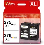 275XL 276XL 캐논 잉크 카트리지 교체 275 276 PG-275 CL-276 PIXMA TR4720 TR4722 TS3522 TS3520 1 Black Tri-Color : 도경직구스스토어