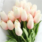 튤립조화 연핑크튤립 와이어꽃 생일조화 : CH시티마켓
