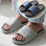 지압 발바닥 실내화 슬리퍼 시원한 건강 사무실 붓기케어 종아리 혈액순환 홈 편한 피로완화 돌기 신발 : 우리으뜸상회