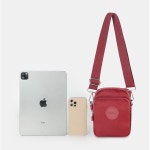 다솜숍 베이직 여사친 여성용 미니 경량가방 크로스백 핸드폰가방 원단형가방 : 다솜숍