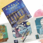 라프샵 오브제 미술활동 미술놀이 그리기도안 빈센트 반 고흐 : 공구양