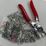 돼지네만물상 버튼 리폼 공예 컬러 스냅단추 펀칭기 단추 세트 패션소품 핸드메이드 : 돼지네만물상