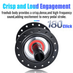 6폴 B 148x12mm 자전거부품 088 허브 32홀 180클릭 부스트 하 : 에스유18