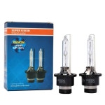 자동차 전조등 HID 헤드 램프 바이오 H7 LED 라이트 2 개/몫 전구 D2S D4S 4300K 6000K 8000K 화이트 크세논 금속 브래 10000K Little... 