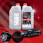 포르쉐 파나메라(971)(17~) 터보 하이브리드 브렘보 브레이크오일 DOT4 LV 1L 저점도 브레이크액 1병 : 윤오토