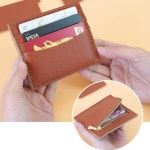 핸드메이드 가죽 카드 지갑 만들기 diy 카드 지갑 동전 수납 : 제이몰 가성비추천남성여성